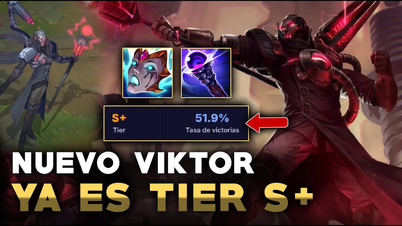 💥ABUSA DE VIKTOR YA, APROVECHA SUS MEGA BUFFS TIER S+ Y ESTALLA GENTE 1V9 DESDE MID💥