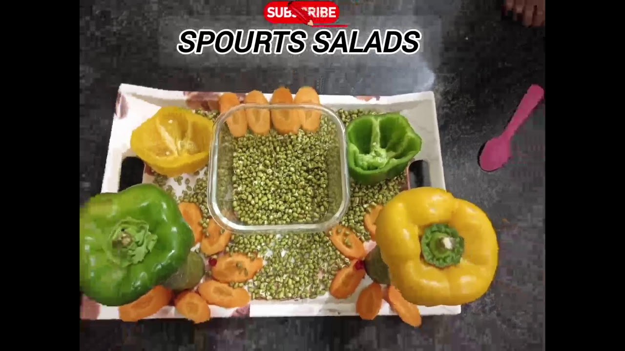 Sprouts Salad Decoration