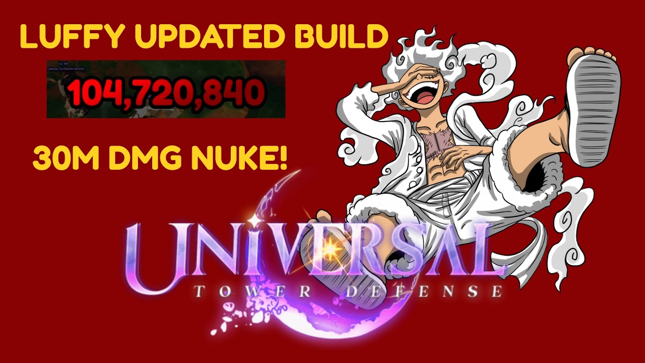 *30M DMG NUKE* UPDATED LUFFY/ JOYFUL CAPTAIN BEST BUILD | QUICK UTDX SHOWCASE