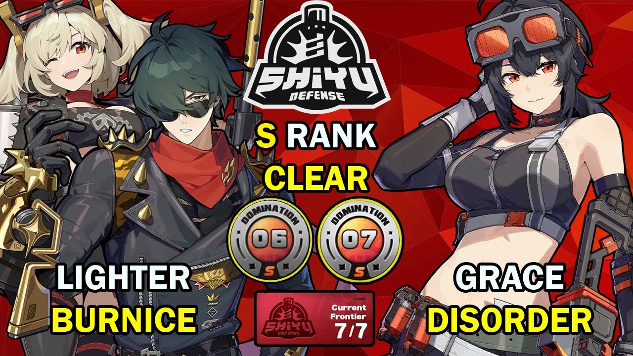 Lighter x Burnice & Grace Teams! | Shiyu Defense 6-7 S Clear | Zenless Zone Zero ZZZ 2.1【ゼンゼロ】