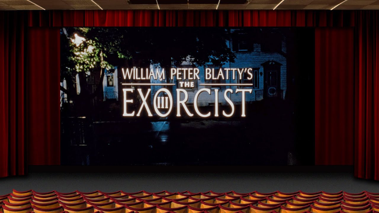 Cinema at home: The Exorcist III (recreating Odeon cinema 1990 intro reel)