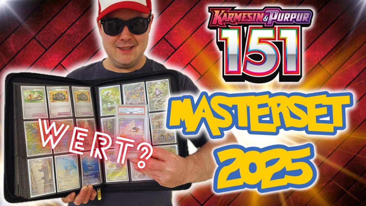 Das KOSTET das DEUTSCHE Pokémon 151 MASTERSET im JAHR 2025!