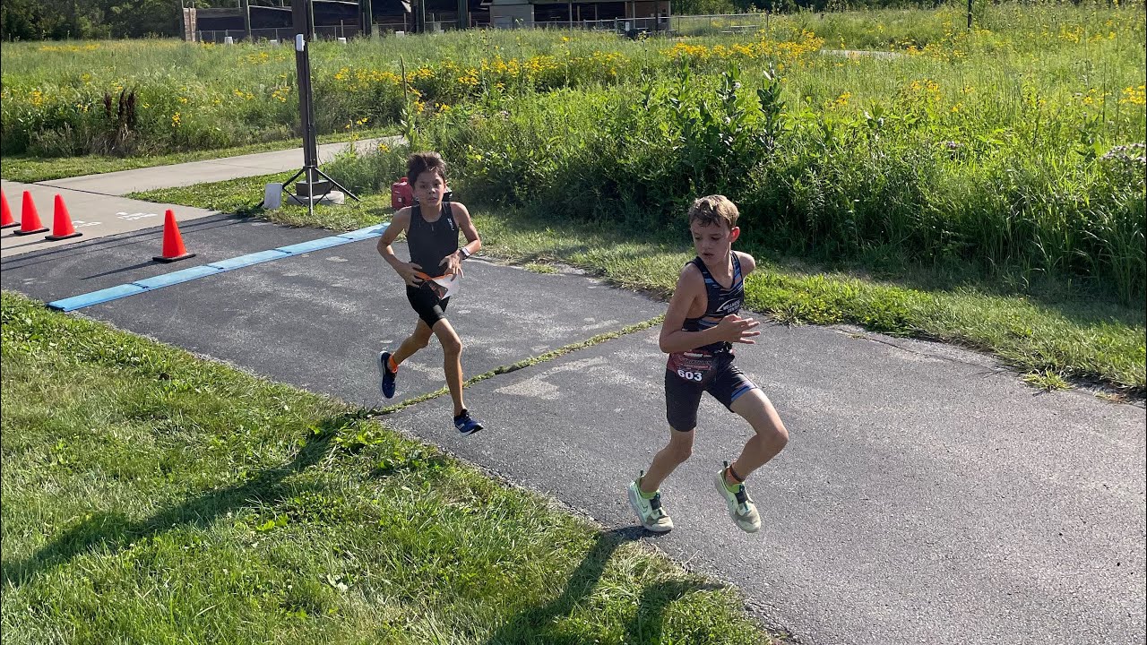 2024 USA Triathlon Youth & Junior National Championships: 10 Year Old Boys Battle for the Win