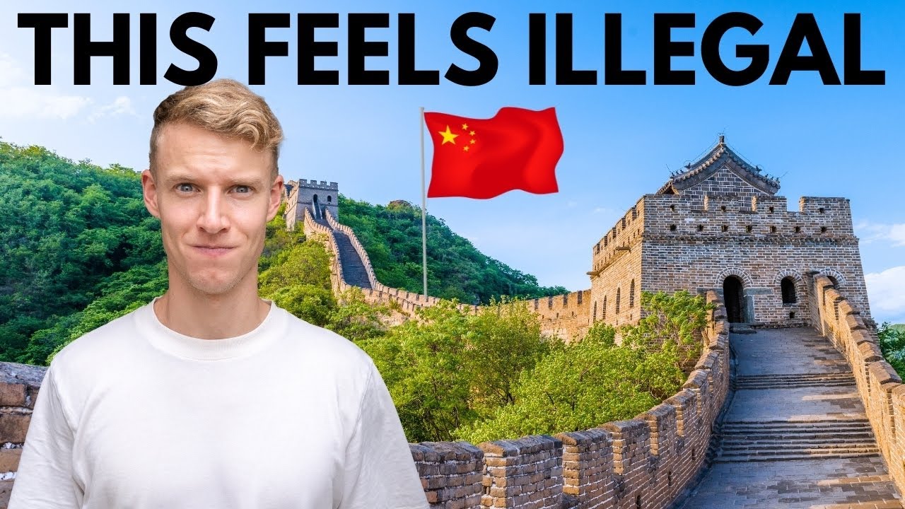 CAMPING on The GREAT WALL OF CHINA 🇨🇳  (WOKEN AT 5AM)