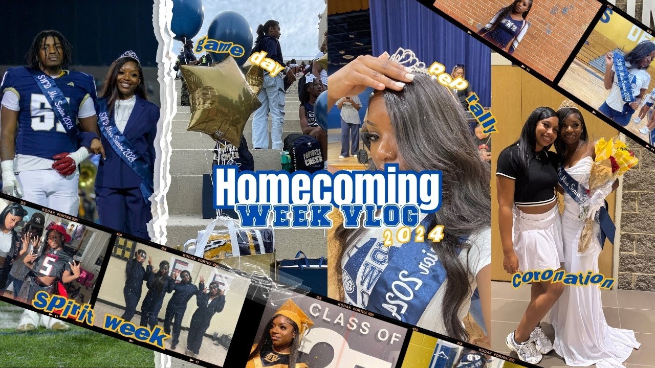 HOMECOMING WEEK VLOG: Spirit Week, Pep Rally, Miss Senior, Football Game + More | (Cheer Edition)