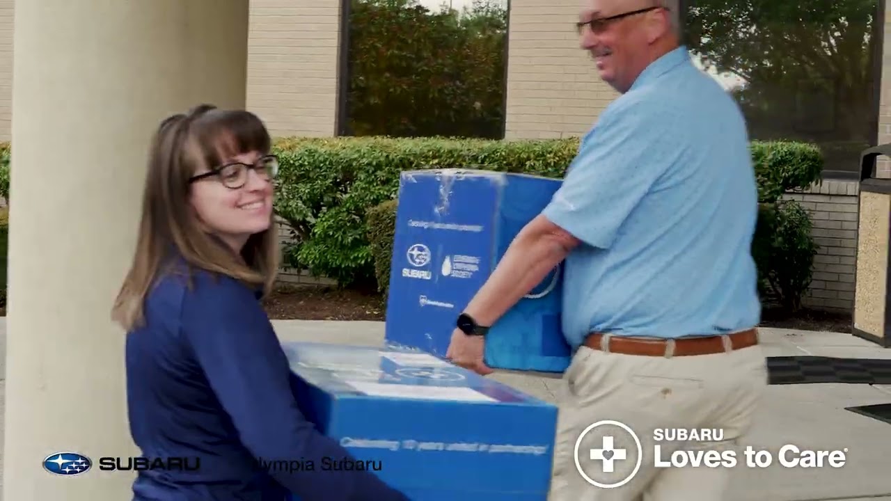Olympia Subaru shares Hope to Local Radiation Therapy Center