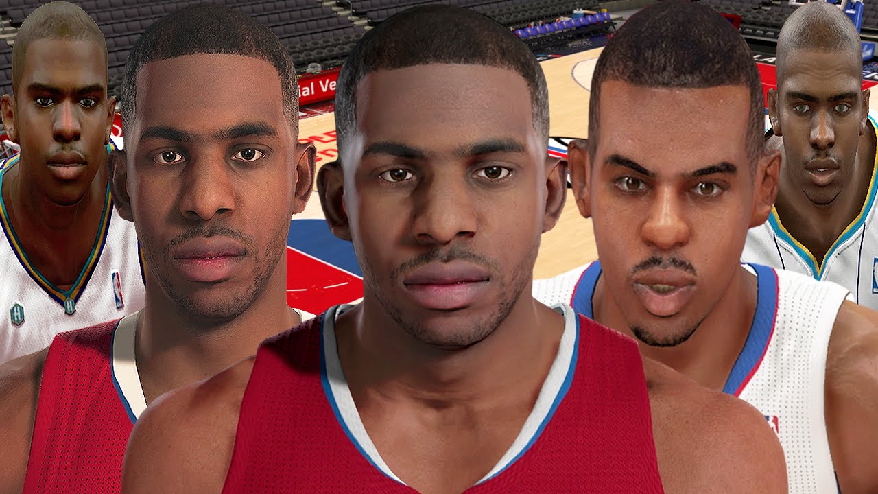 Chris Paul From NBA 2K6 to NBA 2K16