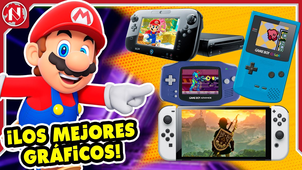 El Juego con MEJORES GRÁFICOS de CADA CONSOLA de Nintendo