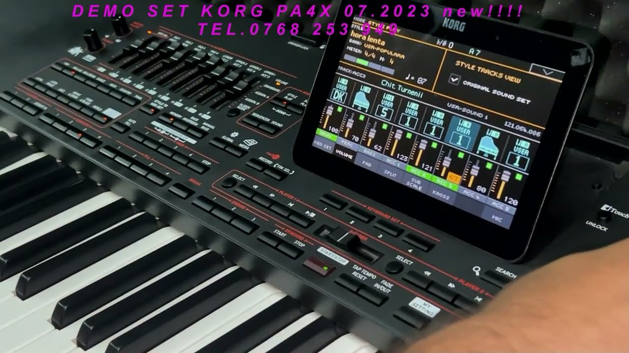 ❌ Set Korg Pa4x Pro - 2023-iulie NEW ❌