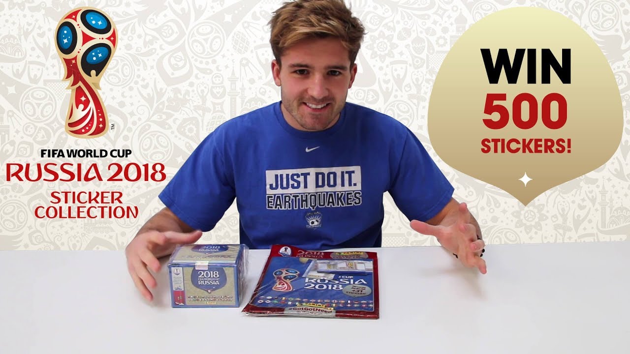 2018 FIFA World Cup Sticker Collection Box Break