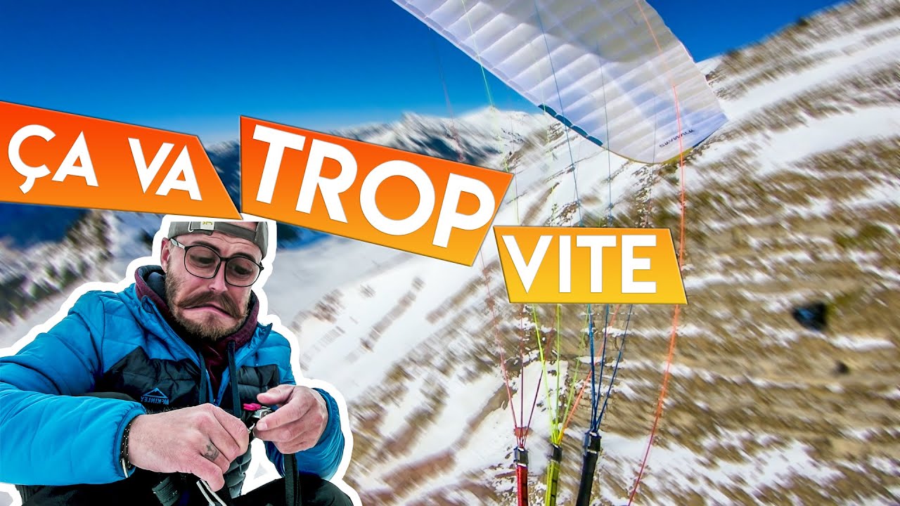 MA PREMIÈRE FOIS SOUS UNE (mini) C #PARAPENTE