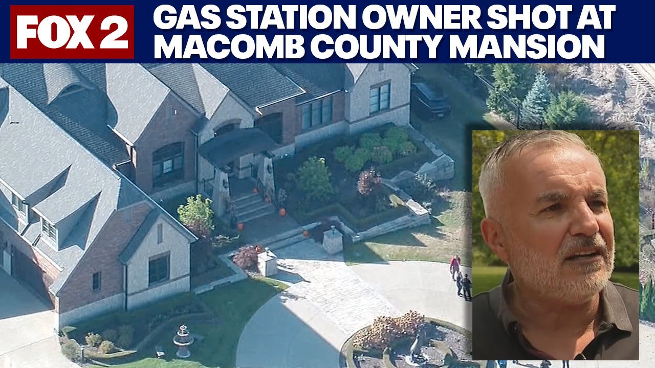 Gas station owner shot at Macomb Township mansion, police investigating