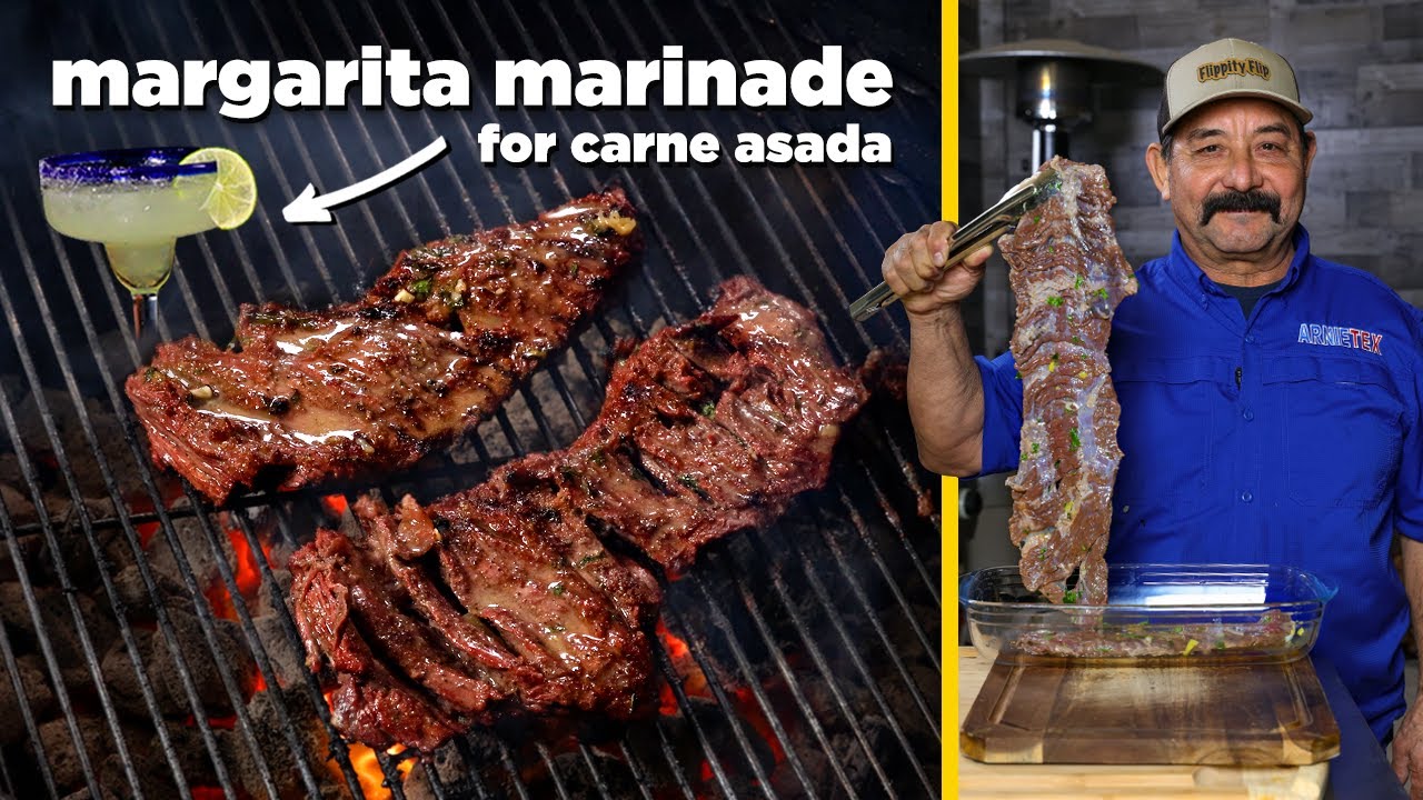 MARGARITA FAJITAS! The Tequila Lime Marinade Recipe for Carne Asada & Mexican Restaurant Fajitas