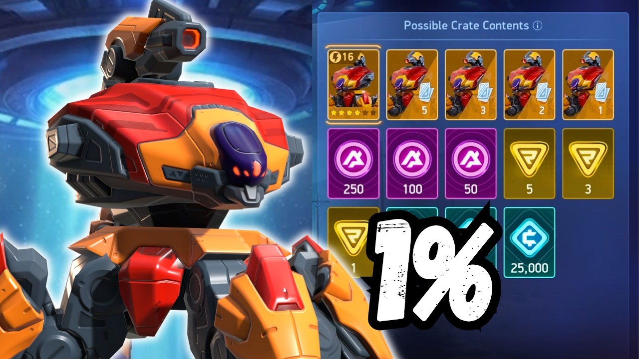 Can I get TAILSTING with 1% CHANCE? - Mech Arena Onslaught