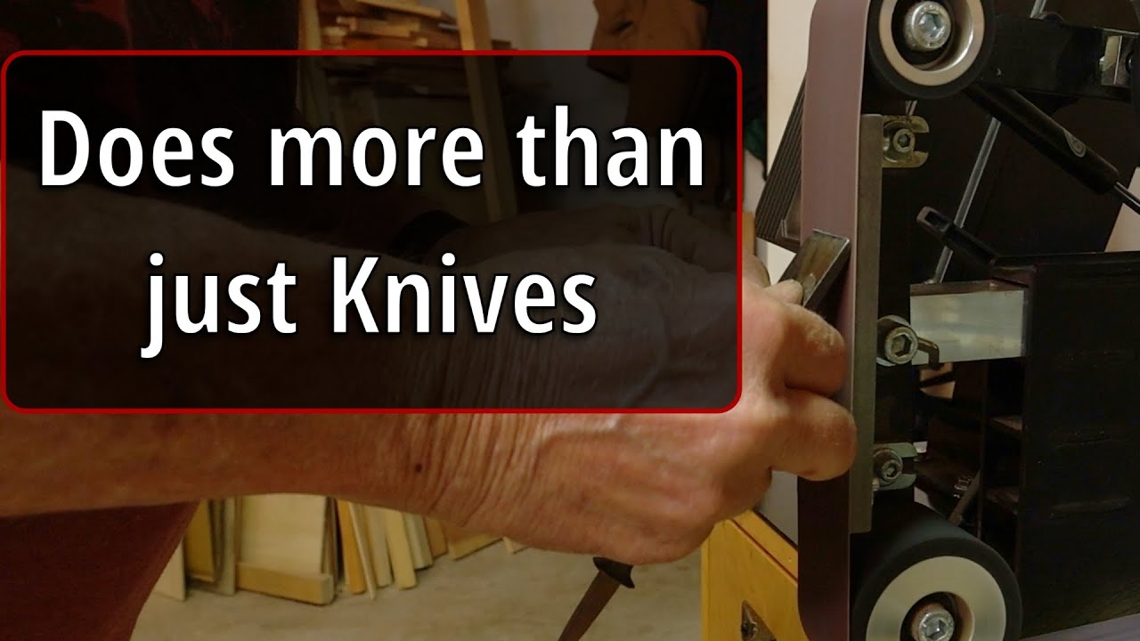 A Belt Grinder can do more than just make knives