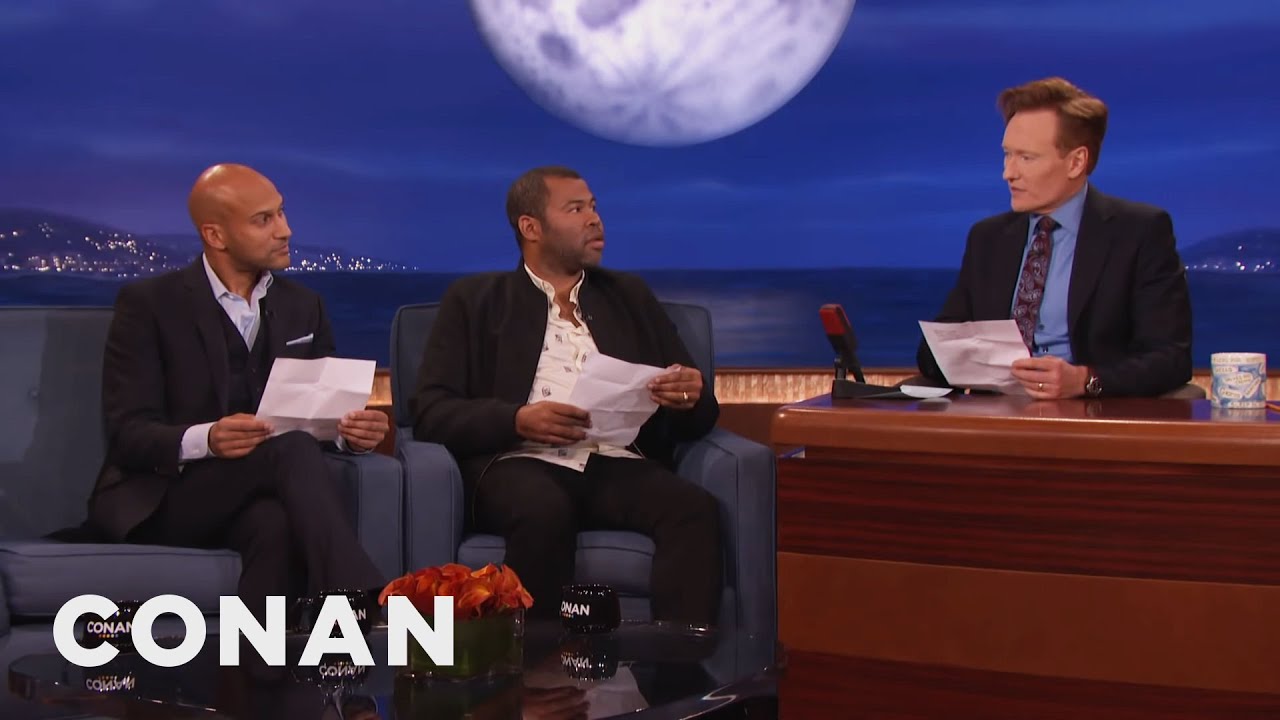 Keegan-Michael Key, Jordan Peele & Conan Reenact A Scene From 
