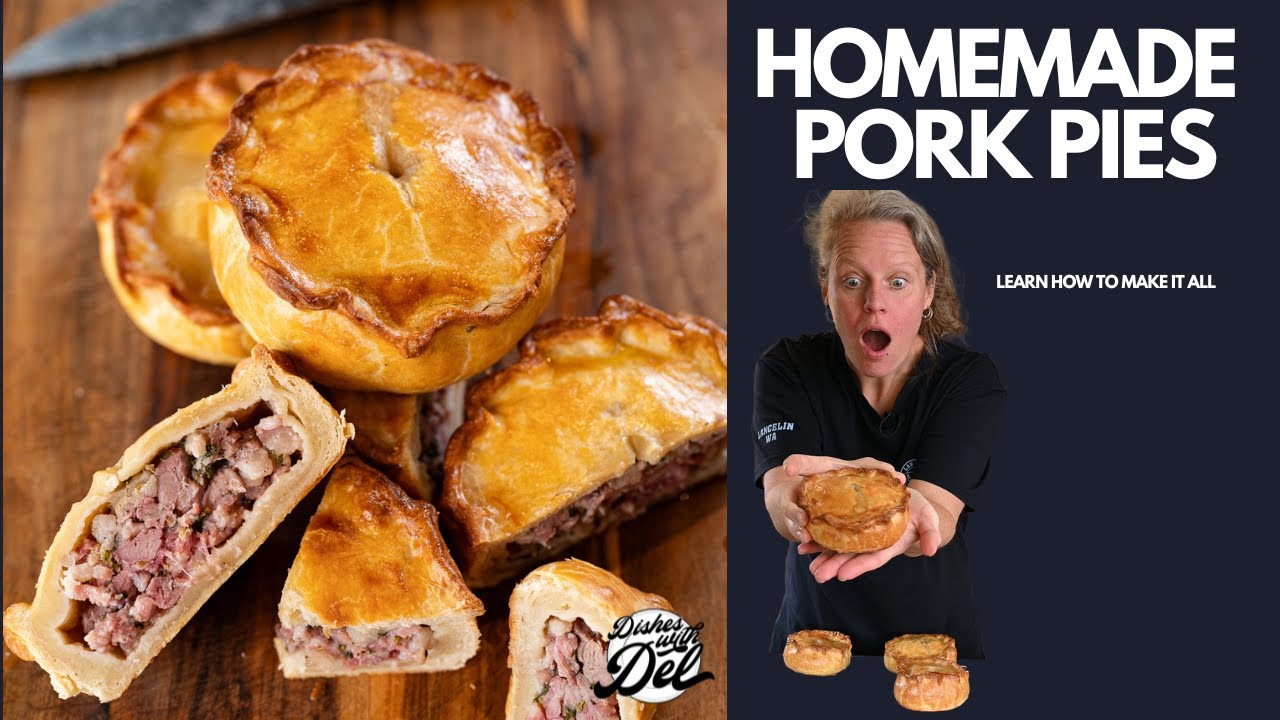 Easy Pork Pies | Homemade with fennel and smoked bacon