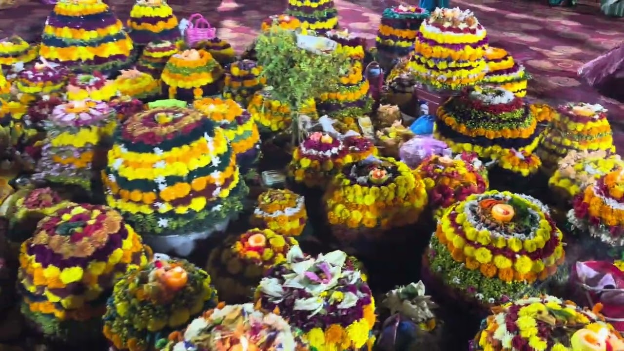 Bathukamma Songs & Dance | Telangana Floral Festival 2025 | Bathukamma Panduga