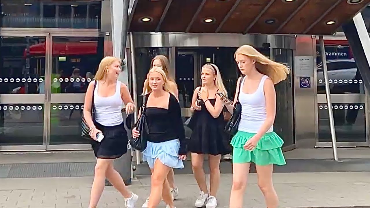 Прямая трансляция прогулки по Осло - отель Sommerro - мой стоматолог 🇳🇴 Норвегия, лето 2023 #osloelsa67