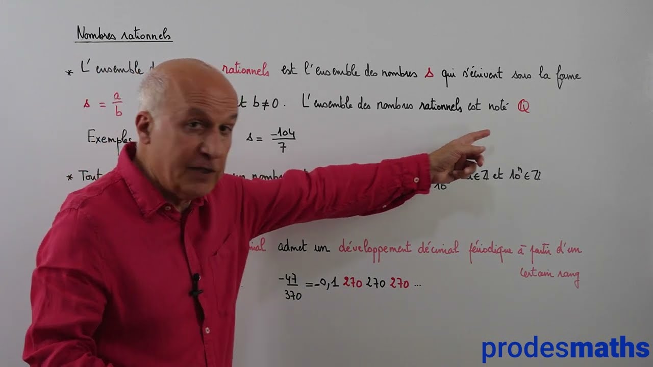 Seconde - Nombres rationnels