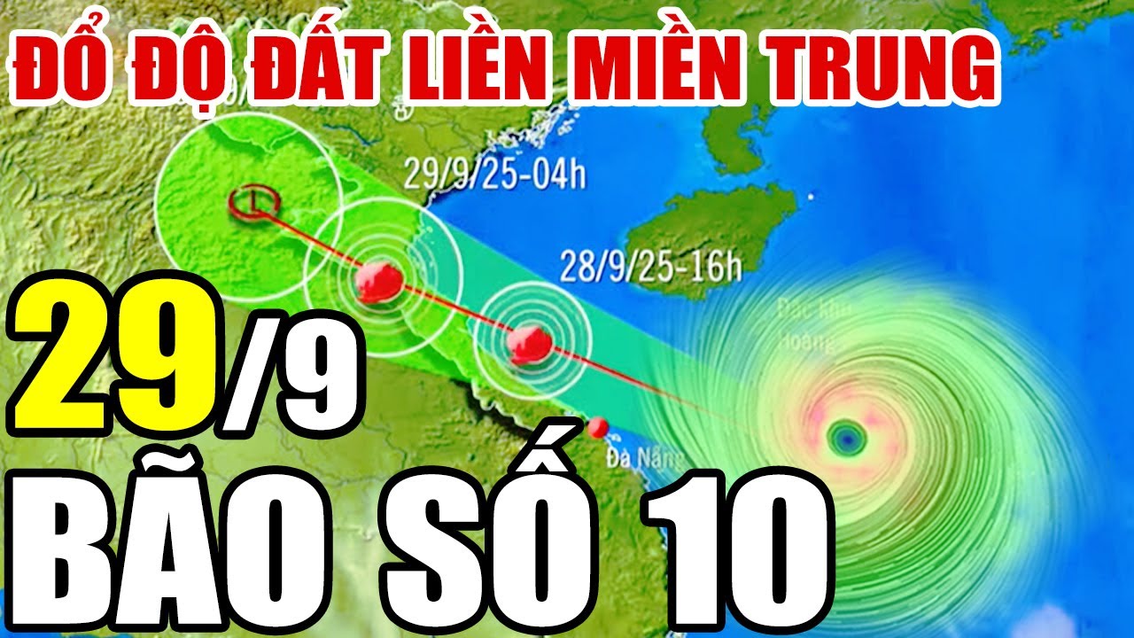 Tin b&atilde;o Mới Nhất | Dự b&aacute;o thời tiết h&ocirc;m nay ng&agrave;y mai 29/9 | dự b&aacute;o thời tiết 3 ng&agrave;y tới #thoitiet