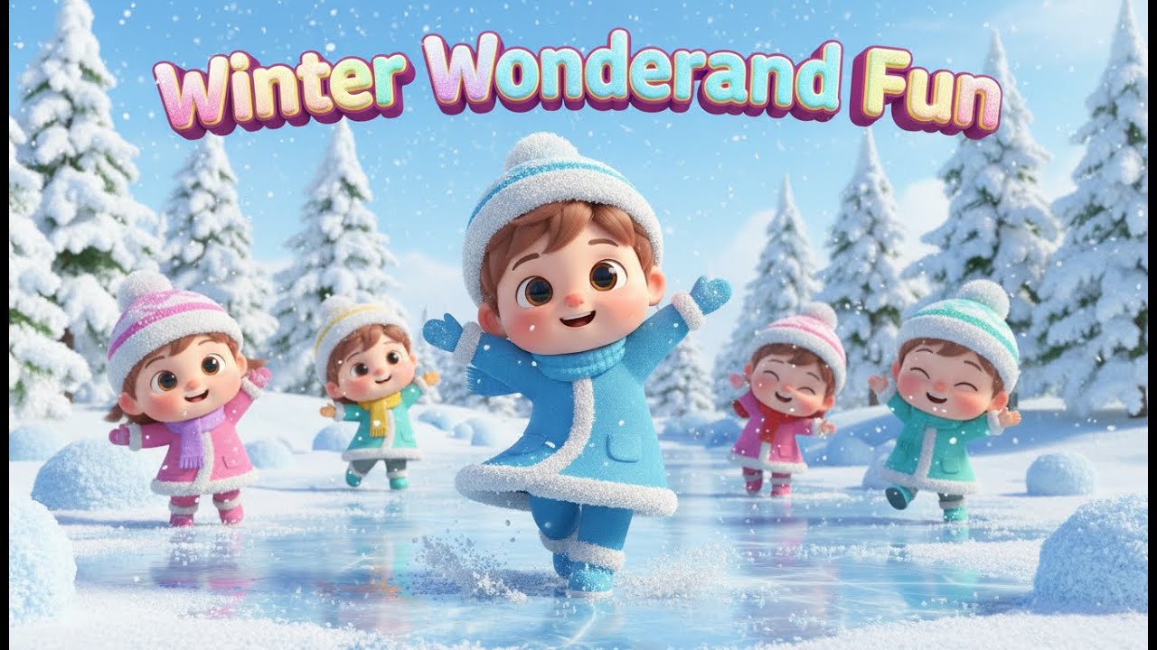 Winter Wonderland Fun – Nursery Rhyme, Toddler Winter Play, Snow Adventure, and Seasonal Fun