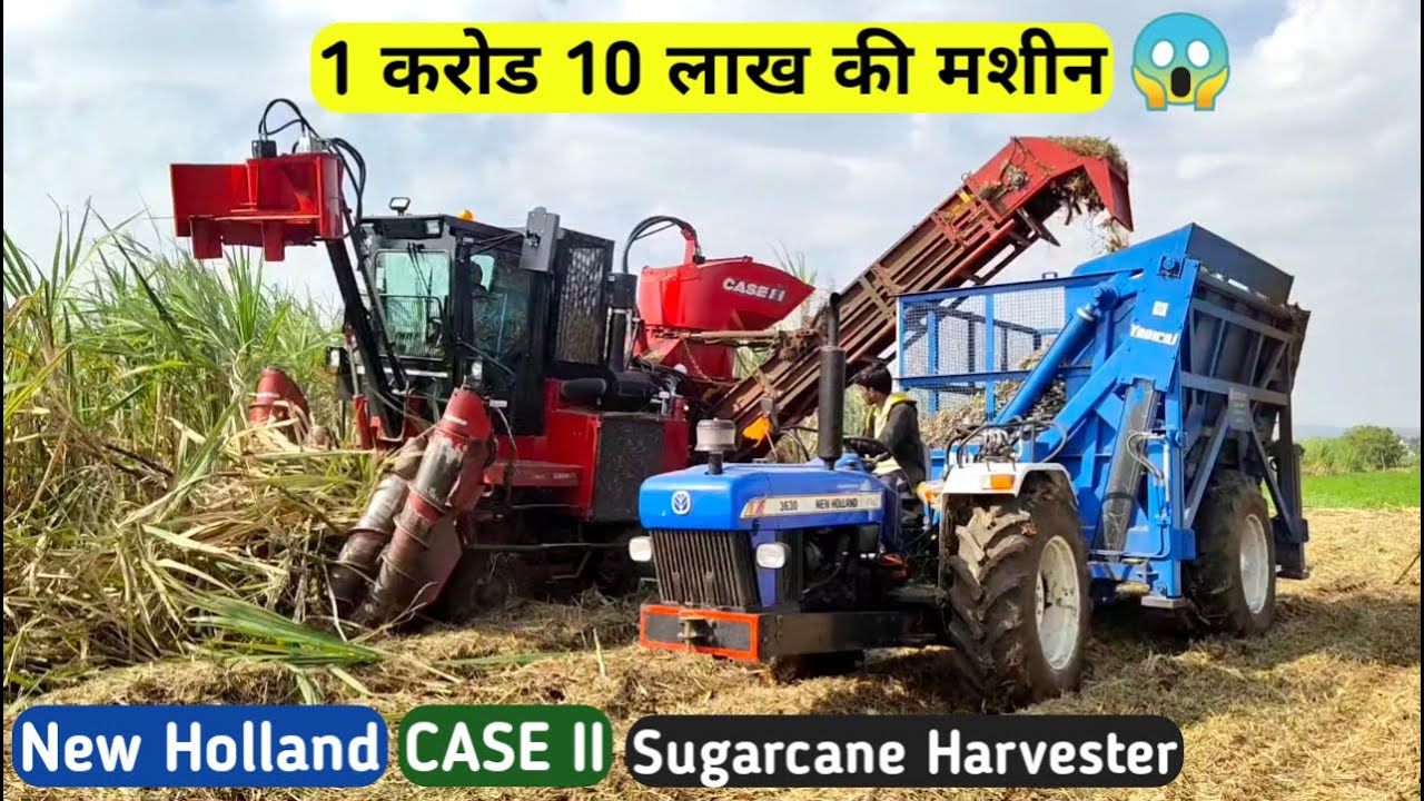 Цена за внешний вид и интерьер комбайна для уборки сахарного тростника New Holland CASE II