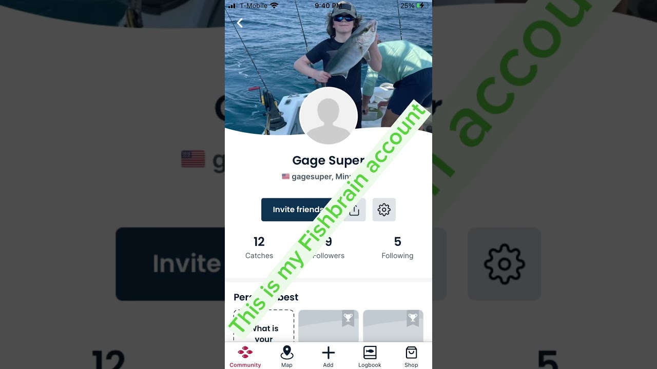 Go follow me!!! #fishing #fishbrain ￼