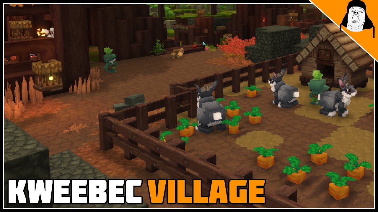 Hytale - Kweebec village showcase
