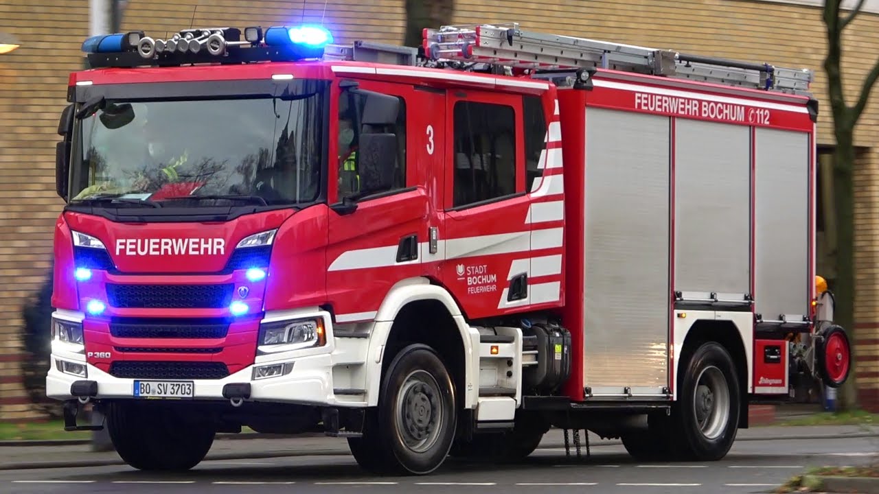 [FEUERWEHR BOCHUM!] - Berufs- und Freiwillige Feuerwehr auf Einsatzfahrt