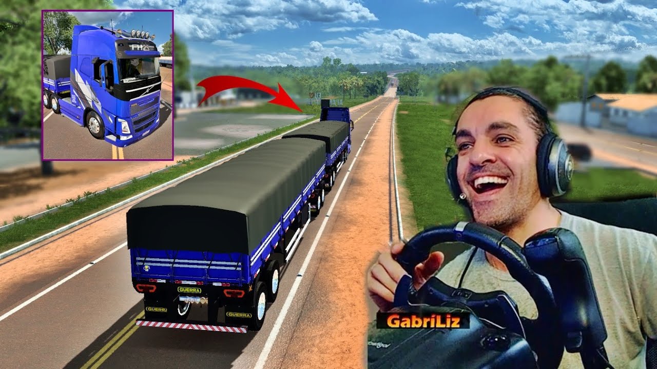 150 QUILÔMETROS DE VIAGEM NO VOLVO DO BRUNO GARCIA - Vida de Caminhoneiro #236 - Euro Truck 2
