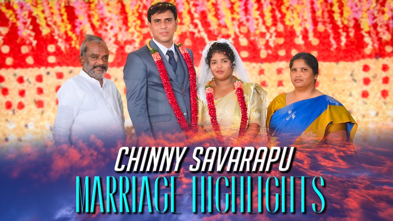 #4k #Chinny_Savarapu_Hepsibha #Marriage_Highlights || #beyershebhaministries