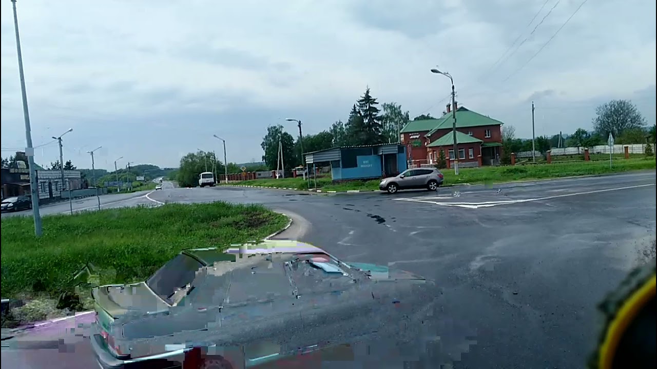 КУРСК, РЫЛЬСК, ТРОЕБОРТНОЕ.СЕРЫЙ DAF и Дальнобой проходят Таможню.