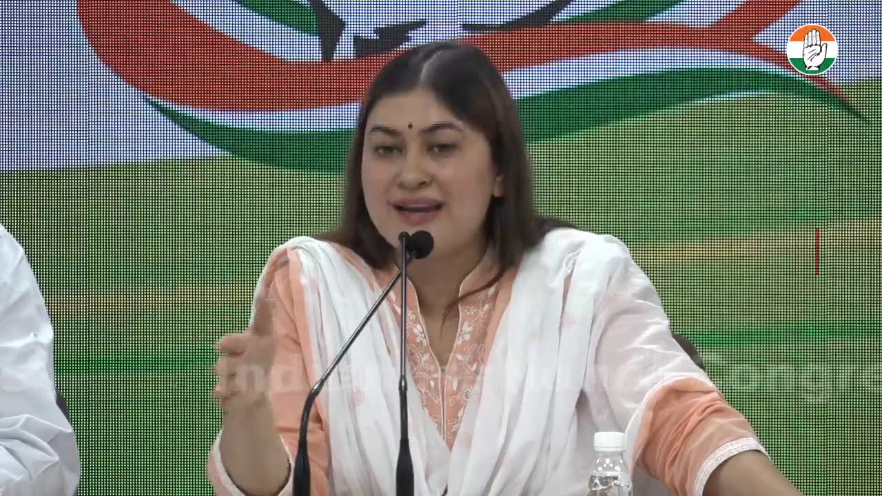 LIVE: AICC Press Briefing By Ragini Nayak at Congress HQ