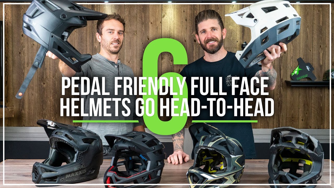 Pedal Friendly Full Face Helmet Roundup