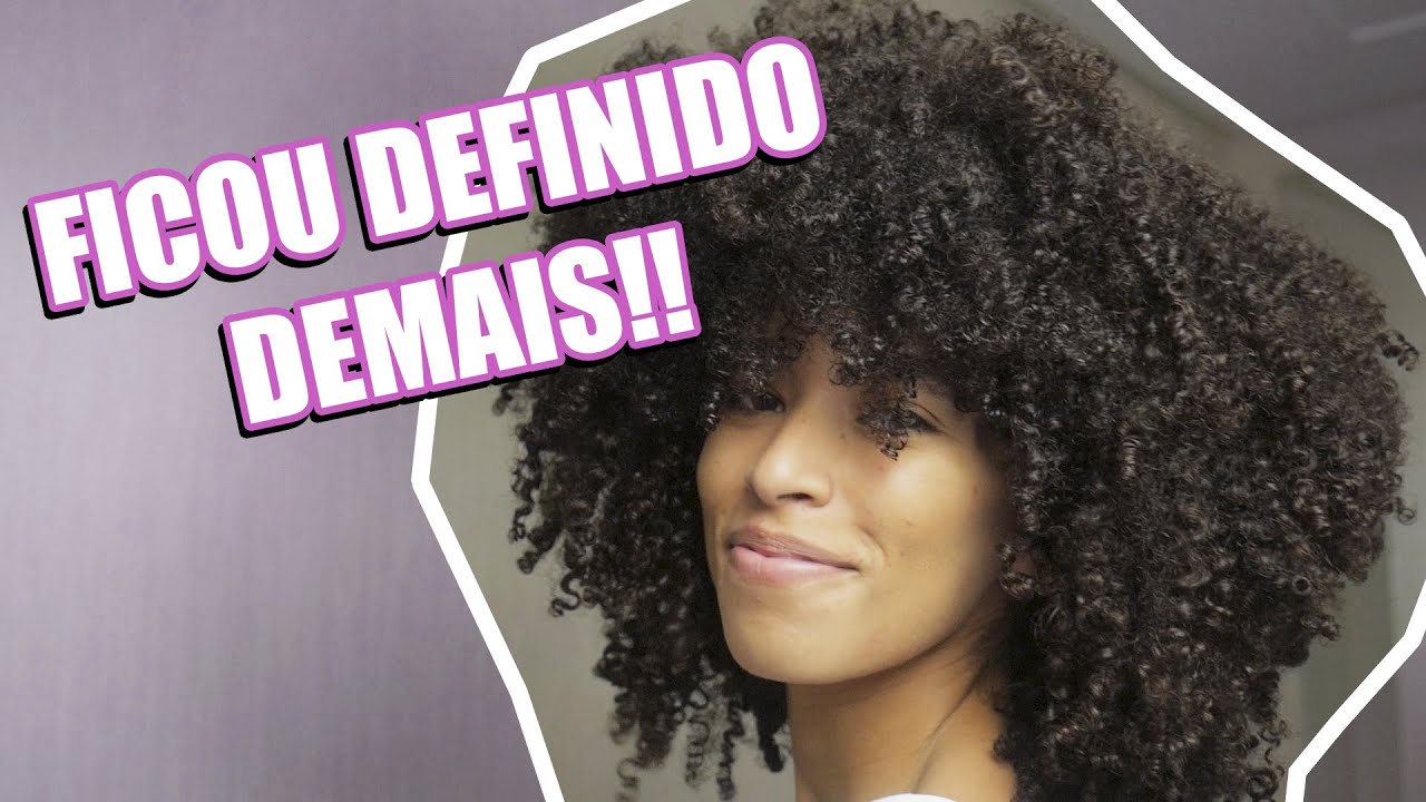 DEFINIÇÃ MÁXIMA NO MEU CABELO CRESPO 4A | TO DE TESTE