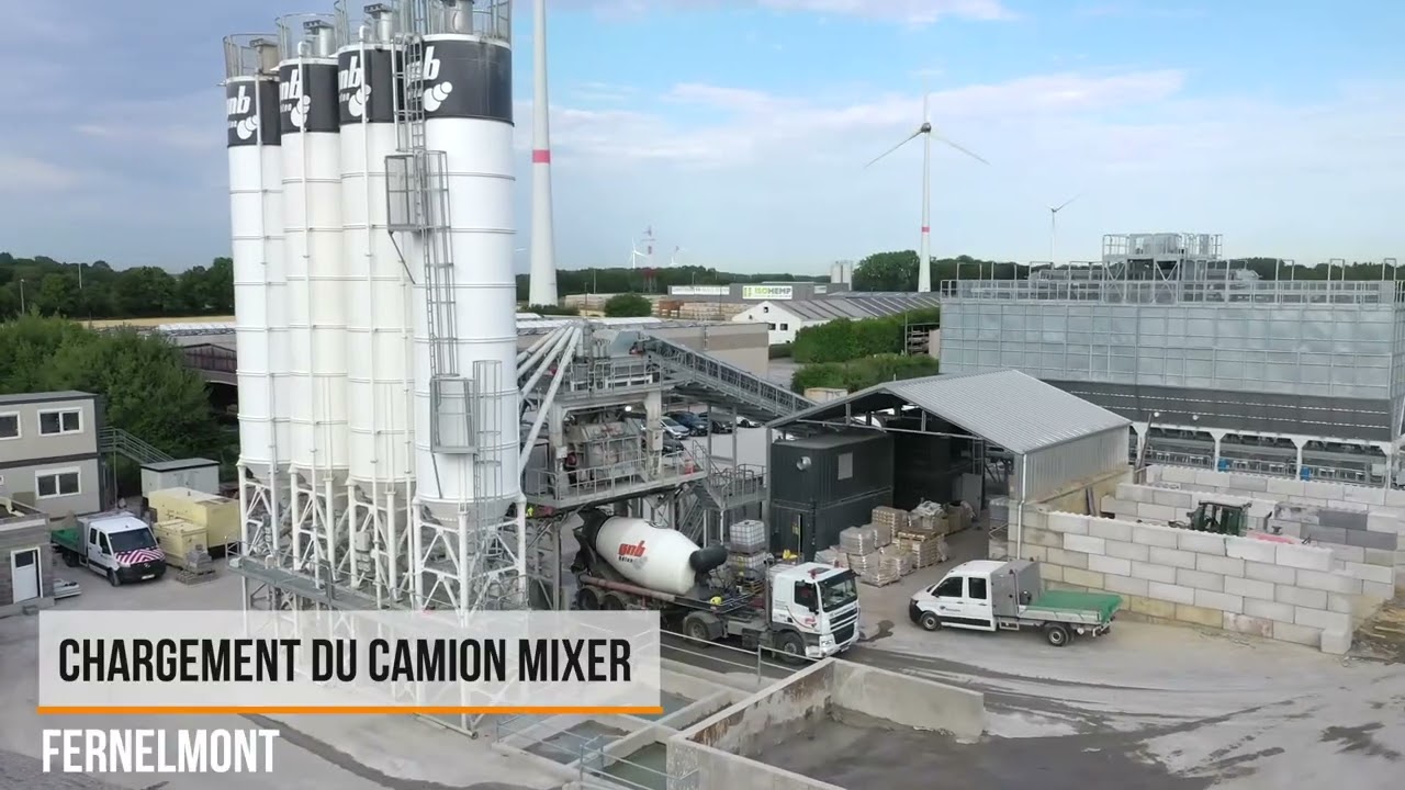 Vidéo Corporate d’une nouvelle centrale béton