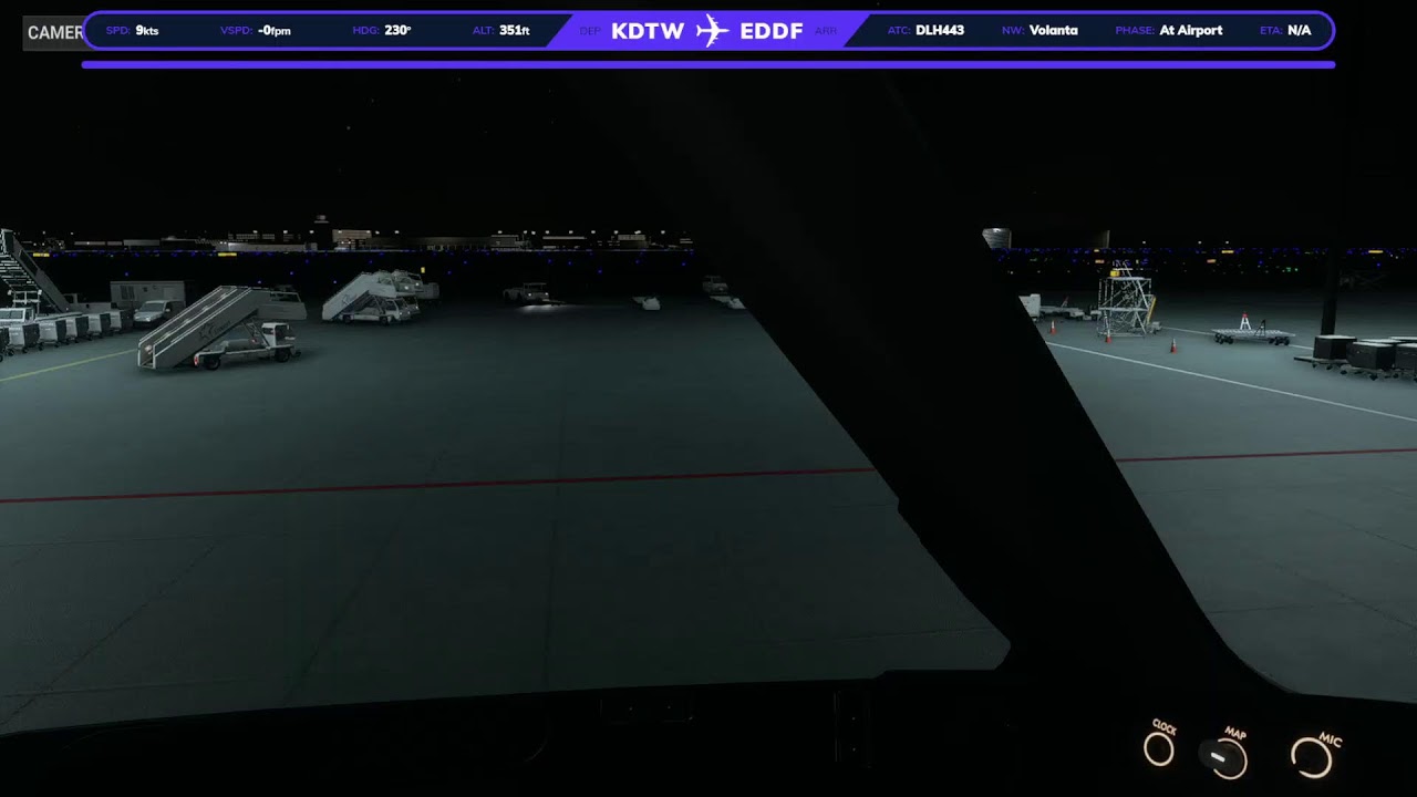 MSFS2020 B789 | KDTW-EDDF | VATSIM | DLH443 vLUFTHANSA
