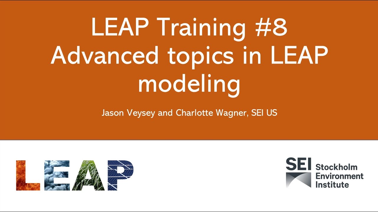 Sida LEAP Lecture #8: Advanced Topics