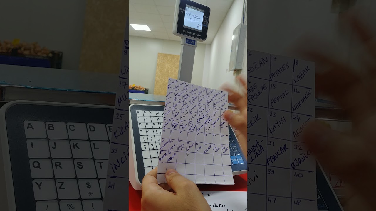 CAS CL 3000 TERAZİ'de Ürün Fiyat Değiştirme Nasıl Yapılır?