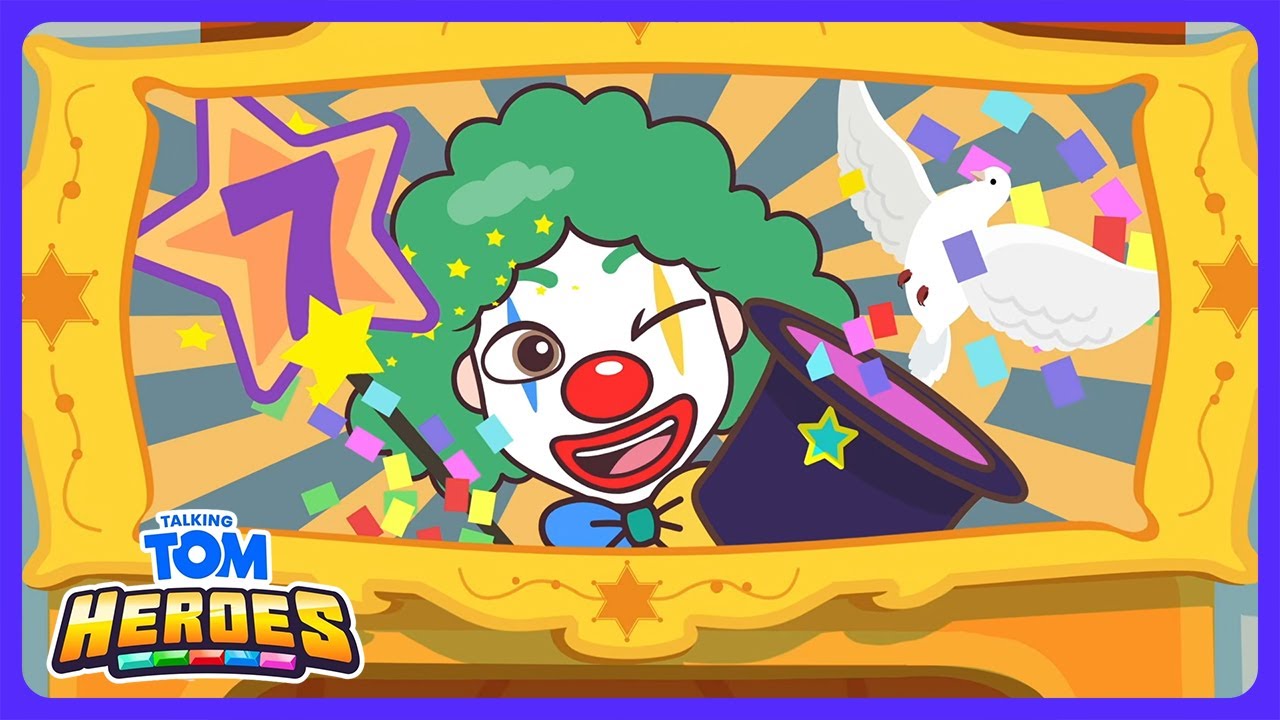 Talking Tom - Der traurige Clown | Kinderfilme | WildBrain Cartoon-Stadt