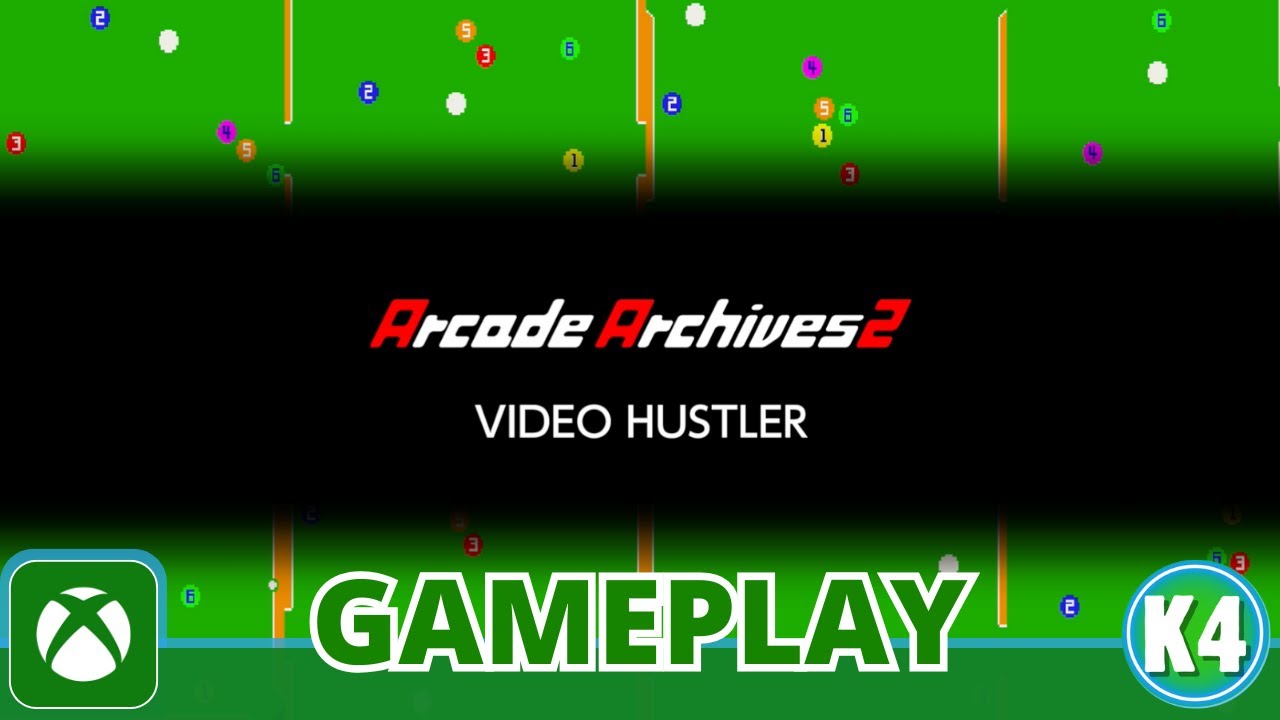 An Arcade Style Billiards In Arcade Archives 2 Video Hustler | First Look Xbox Gameplay