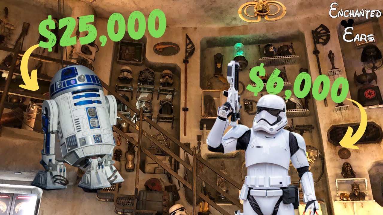 10 Most EXPENSIVE Merchandise Items at Star Wars Galaxy's Edge