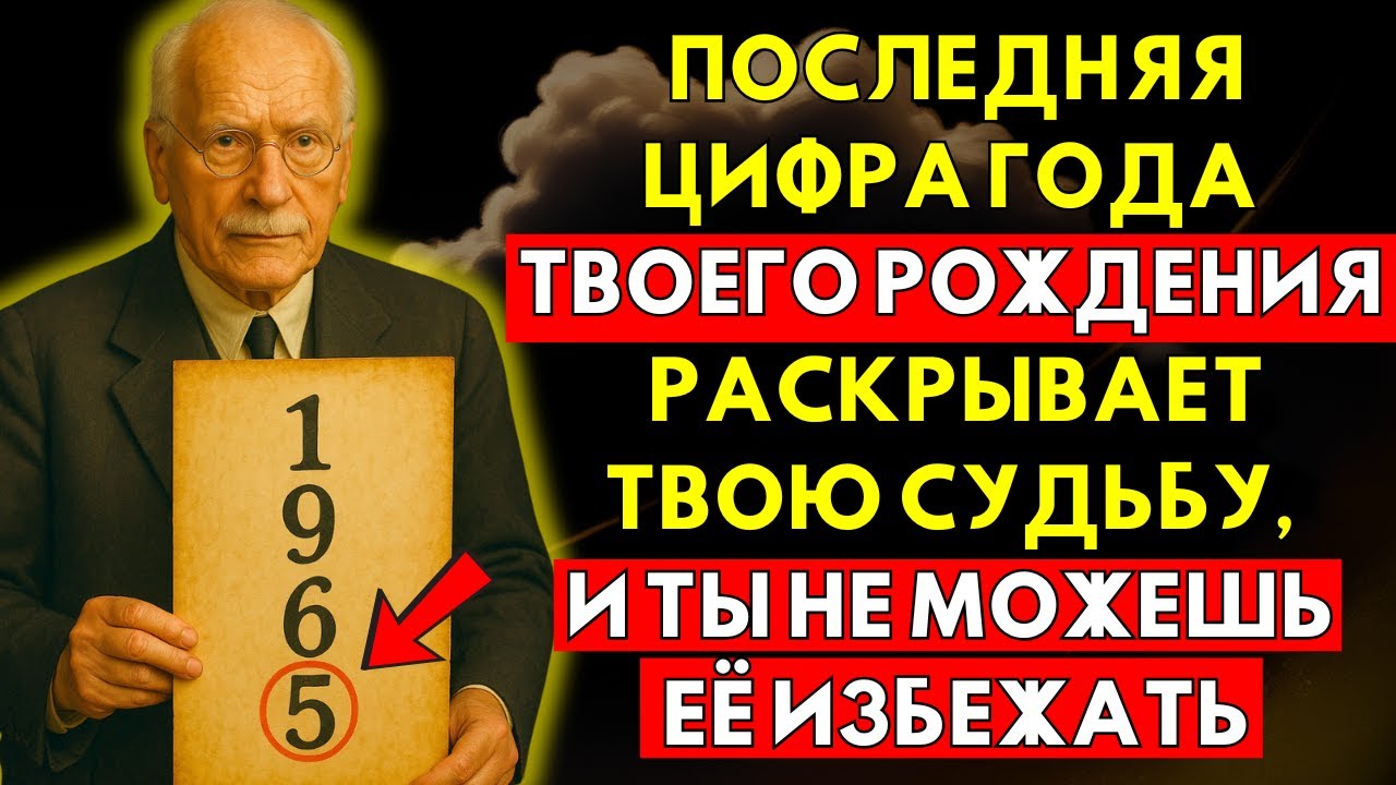 Ты не поверишь, что последний ЦИФРА твоего года рождения может рассказать о тебе! | Карл Юнг