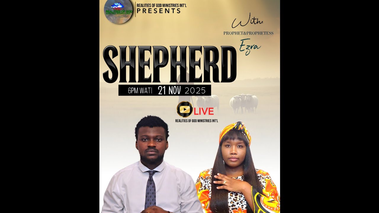 DOCTRINE&DISCIPLESHIP SERVICE| SHEPHERD | PROPHETESS KAGISO EZRA