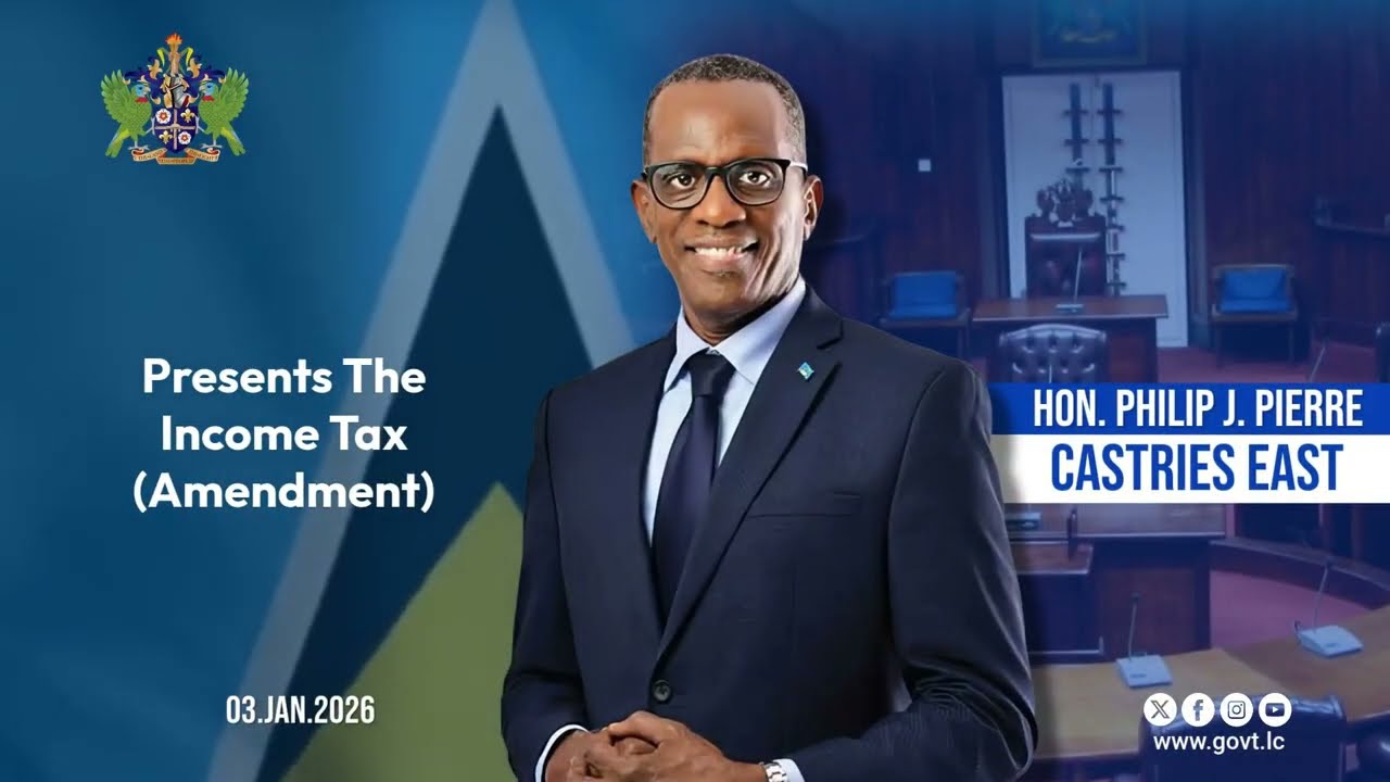 Hon. Philip J. Pierre Presents The Income Tax Amendment