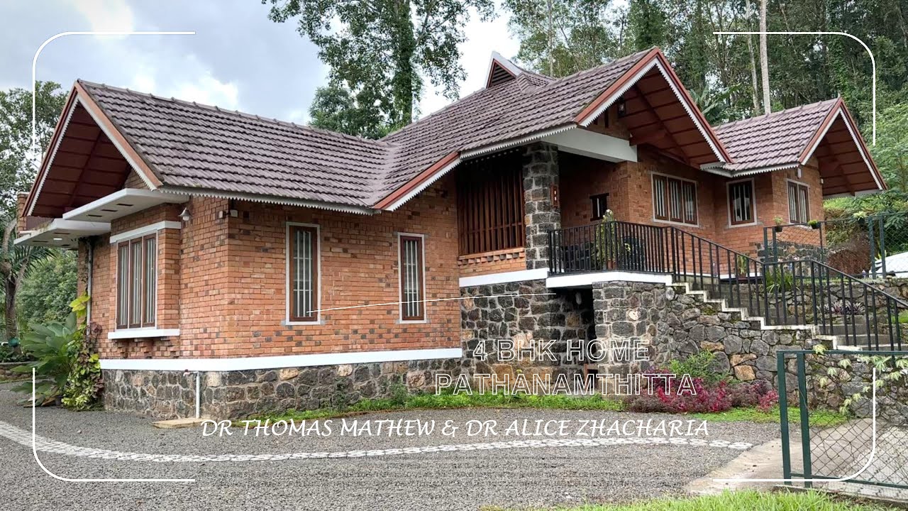 റാന്നി ചിറക്കൽ  കാവുംകൊറ്റേത്  Dr.തോമസ് മാത്യുവിനും Dr.ആലിസിനുംവേണ്ടി 2500sqft ൽ പണിതീർത്ത 4BHK വീട്