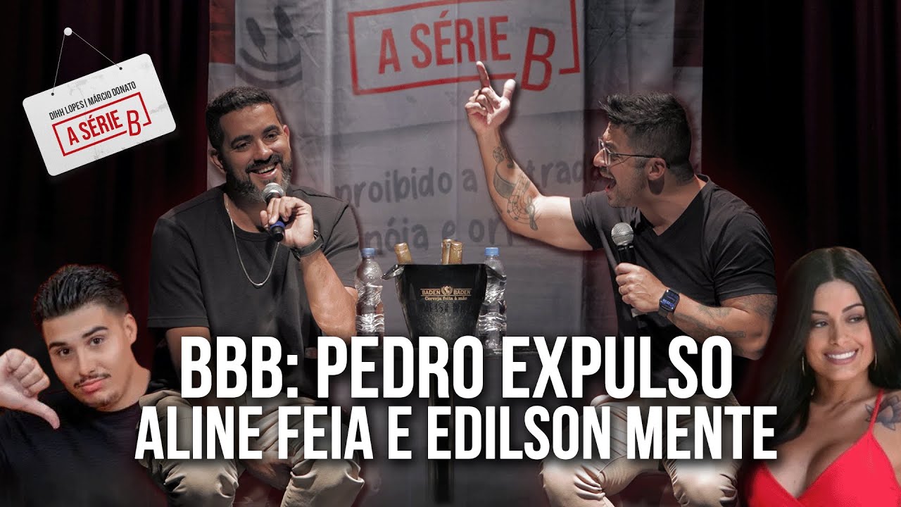 EXPULSÃO DO BBB, ALINE RISCADO FEIA E EDILSON MENTIROSO - Terapia #32
