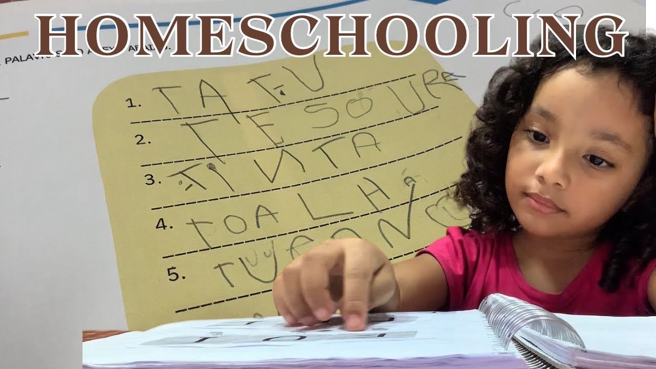 ROTINA homeschool 4 anos - alfabetização, matemática, ginástica e natação