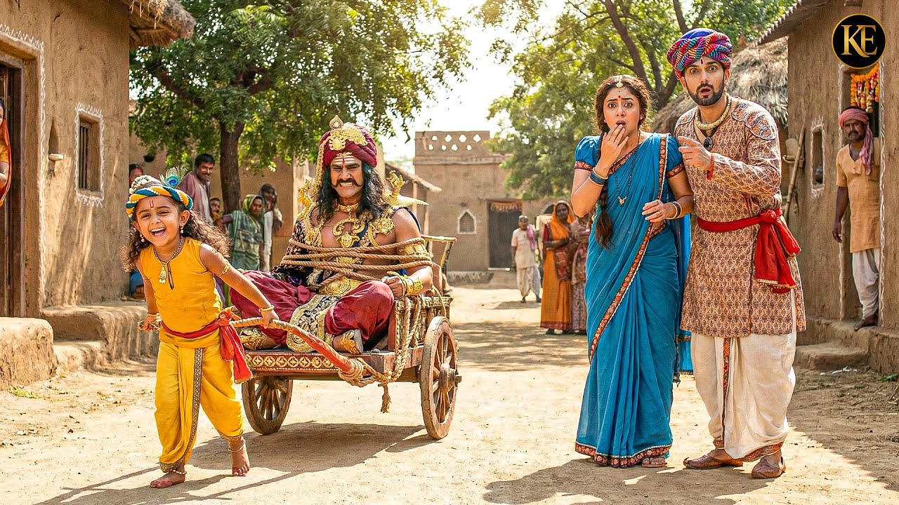 बाल कान्हा ने कंस को बनाया अपना बंधक – गोकुल में मचा हंगामा | Yashomati Maiyaa Ke Nandlala